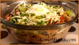 Mexican rice with beans